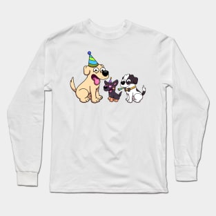 Dog Birthday Party Long Sleeve T-Shirt